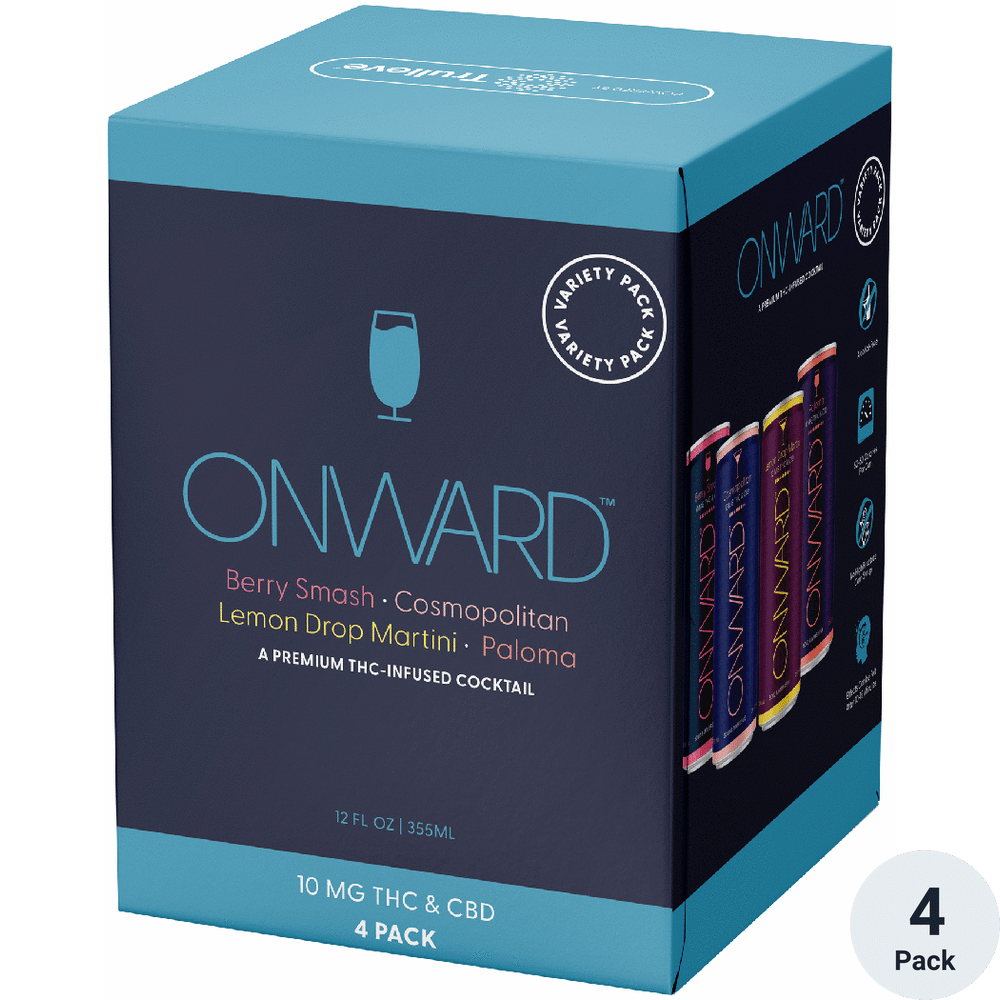 Onward THC 10mg Variety Pack