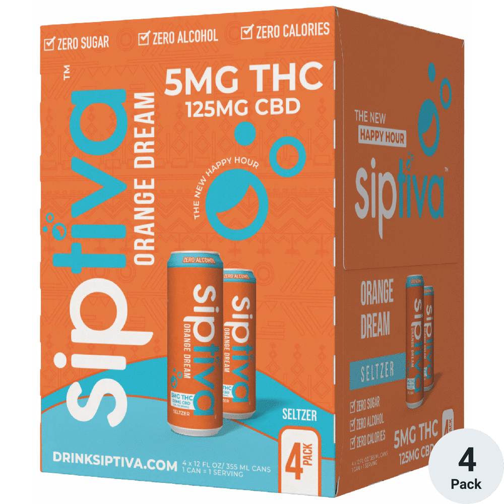Siptiva THC 5mg Orange Dream VA