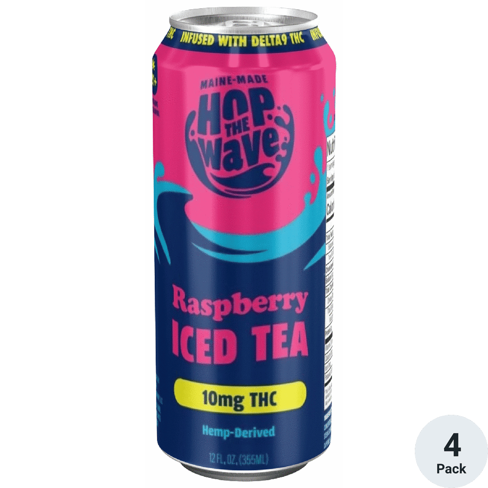 Hop The Wave THC 10mg Raspberry Tea