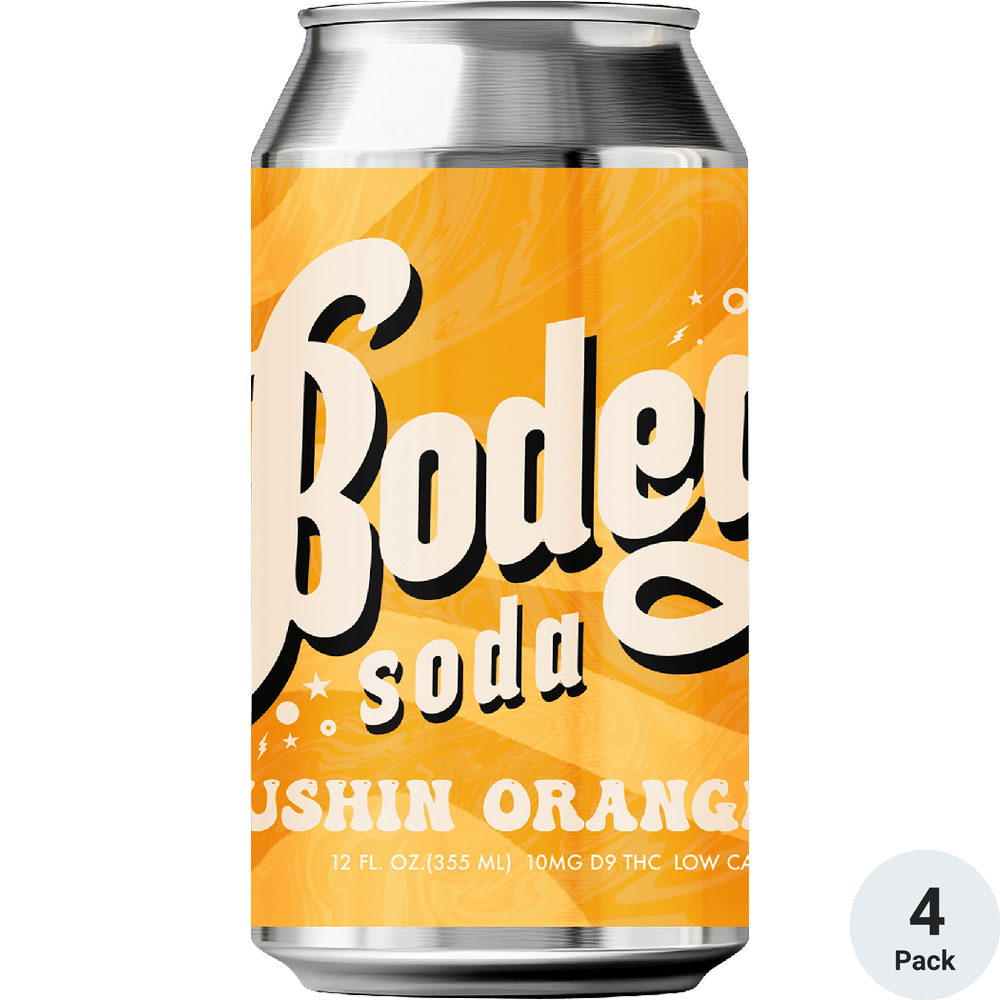 Bodega Soda THC 10mg Crush Orange