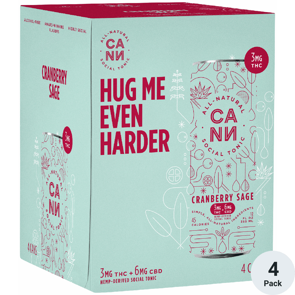 Cann THC 3mg Cranberry Sage CT