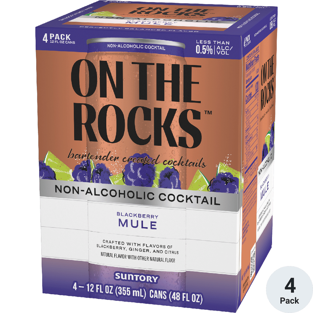 On The Rocks Non-Alcoholic Blackberry Mule