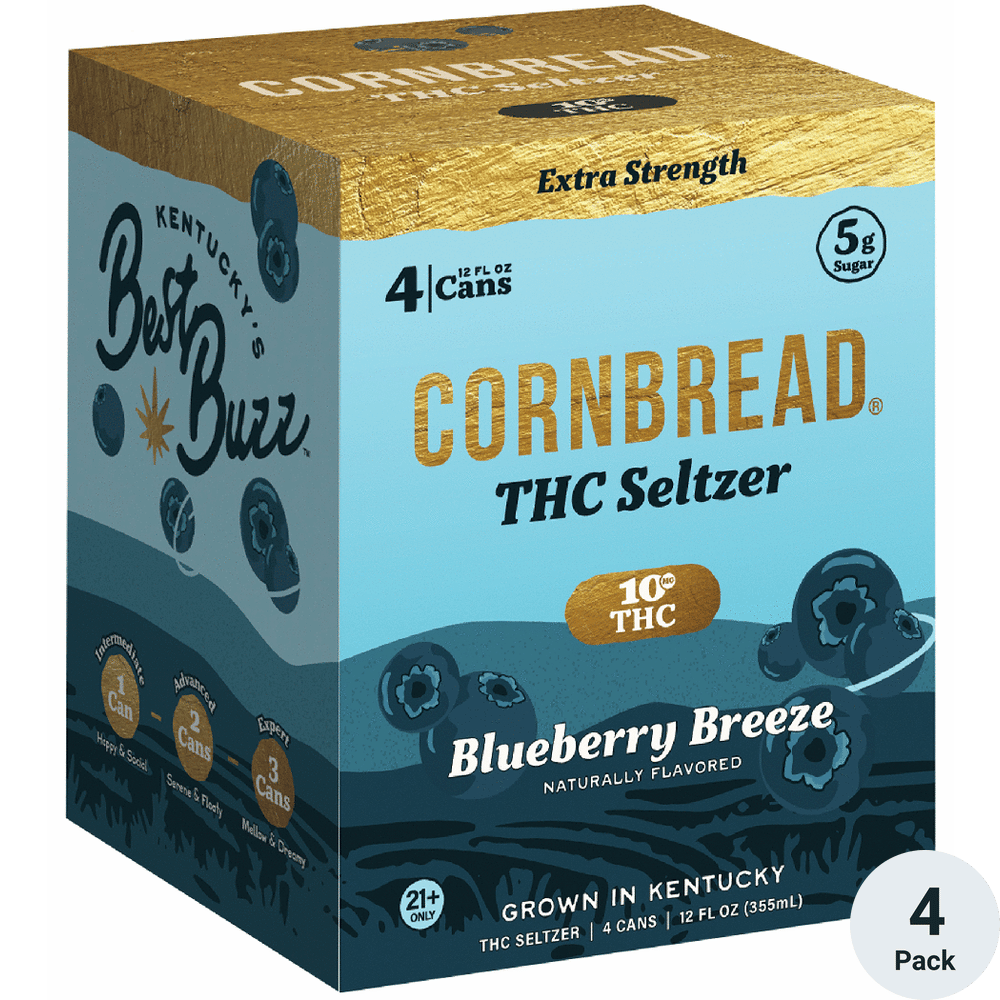 Cornbread THC 10mg Blueberry Breeze
