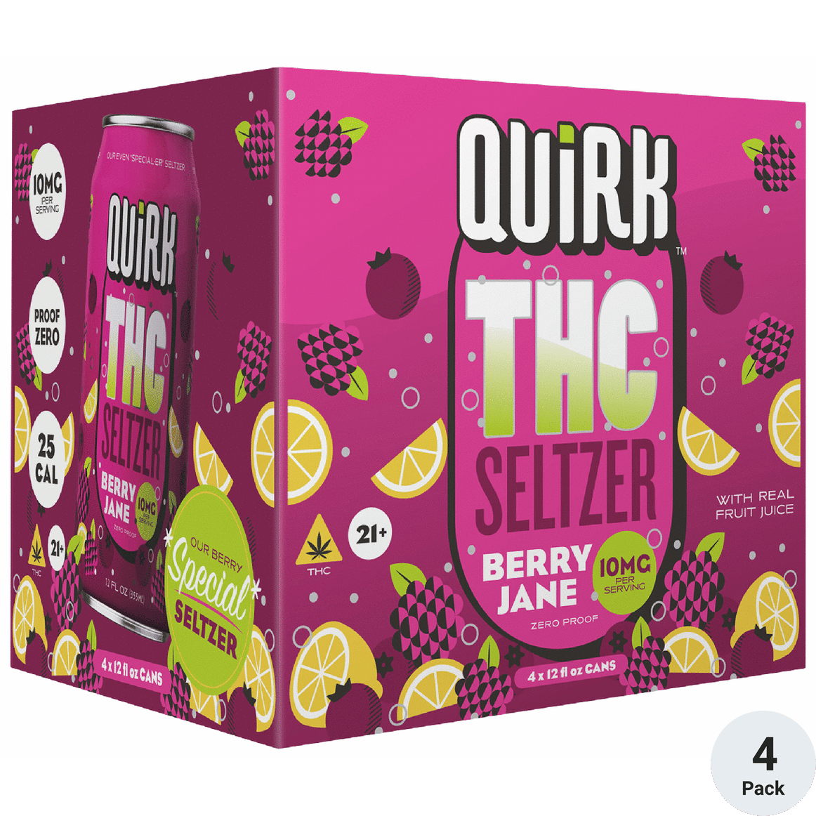 Boulevard Quirk THC 10mg Berry Jane