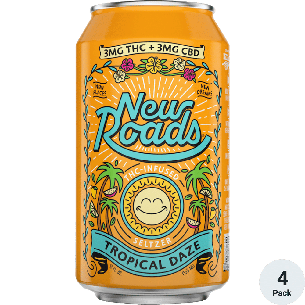 New Roads THC 3mg Tropical Daze CT