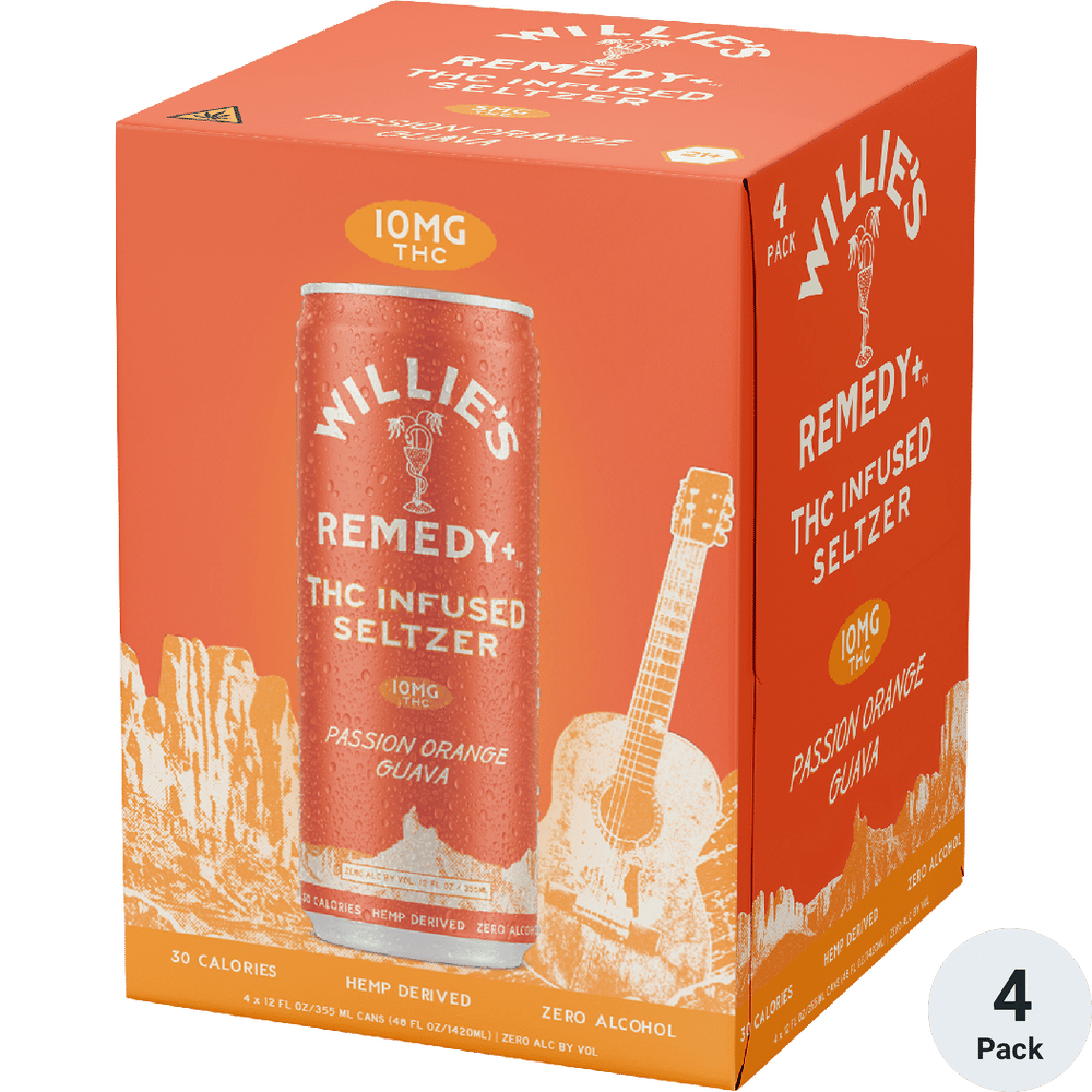 Willie's & Soda THC 10mg Passion Orange Guava