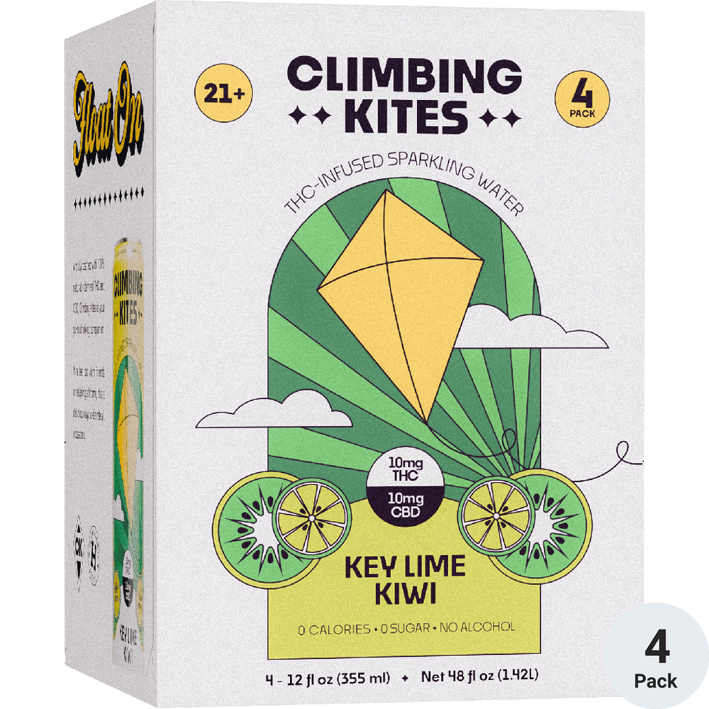 Climbing Kites THC 10mg Key Lime Kiwi