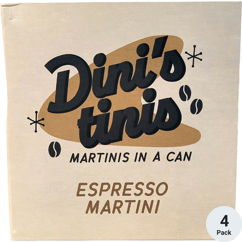 Dini's Tinis Espresso Martini