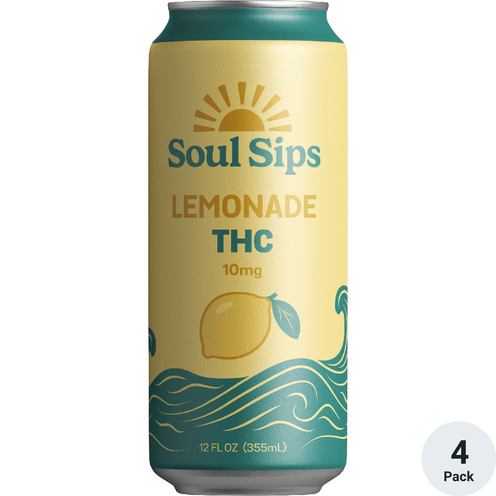 Soul Sips THC 10mg Lemonade