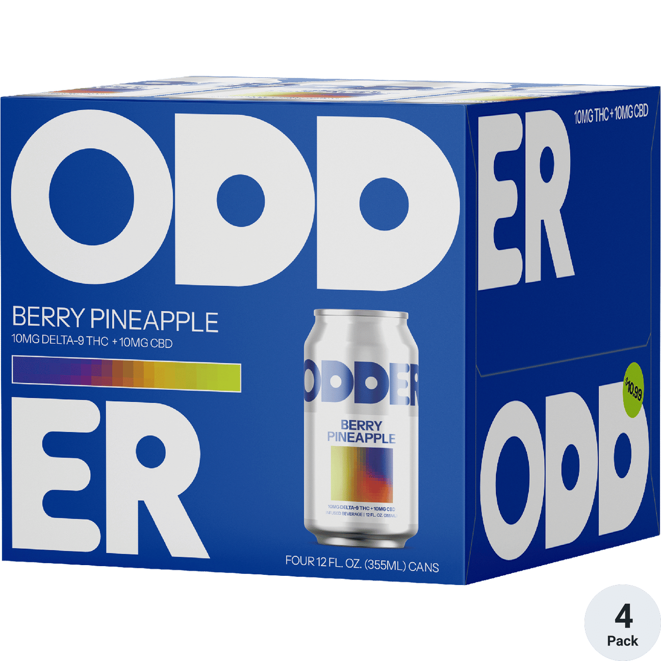 Odder THC 10mg Berry Pineapple