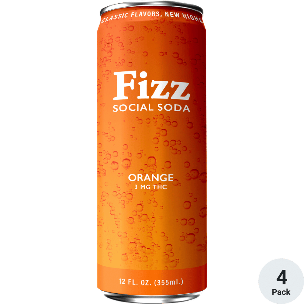 Fizz THC 3mg Orange CT