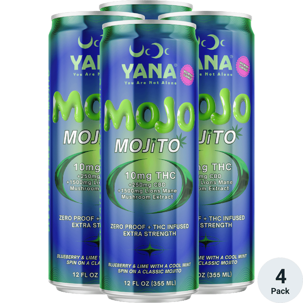 Yana THC 10mg Mojo Mojito VA