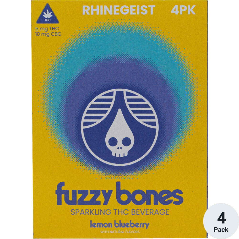 Fuzzy Bones THC 5mg Lemon Blueberry