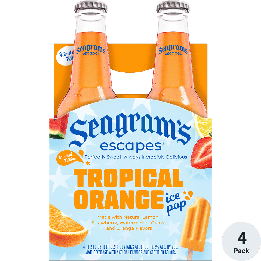 ORANGE ( オレンジ ) / GETAWAY D Seagram's Escapes Tropical Orange Ice Pop | Total Wine & More