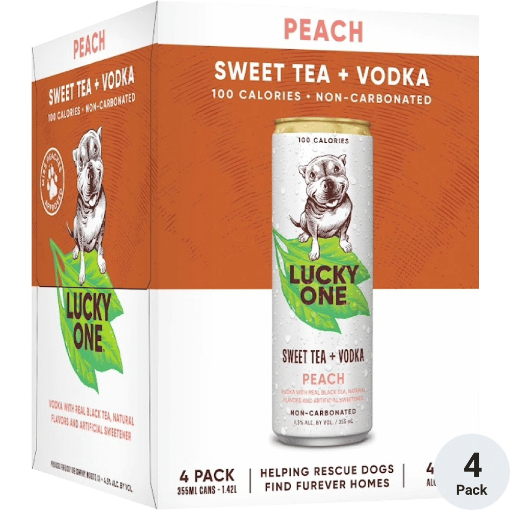 Lucky One Vodka Iced Tea Peach