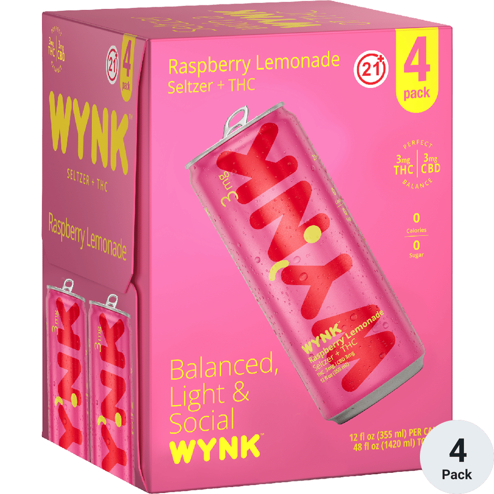 Wynk THC 3mg Raspberry Lemonade CT