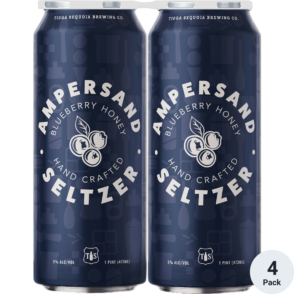 Ampersand Blueberry Honey Seltzer