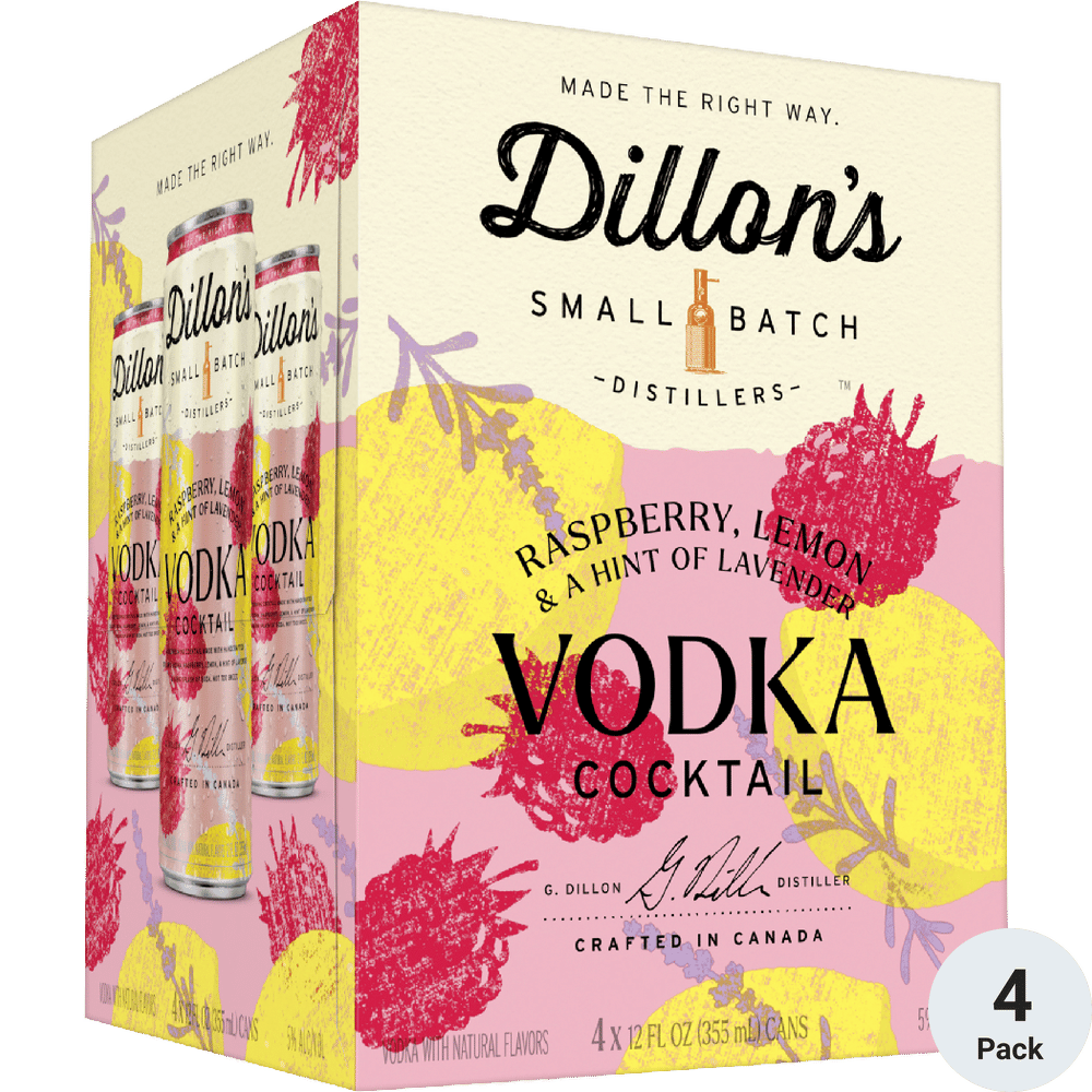 Dillon's Vodka Raspberry Lemon