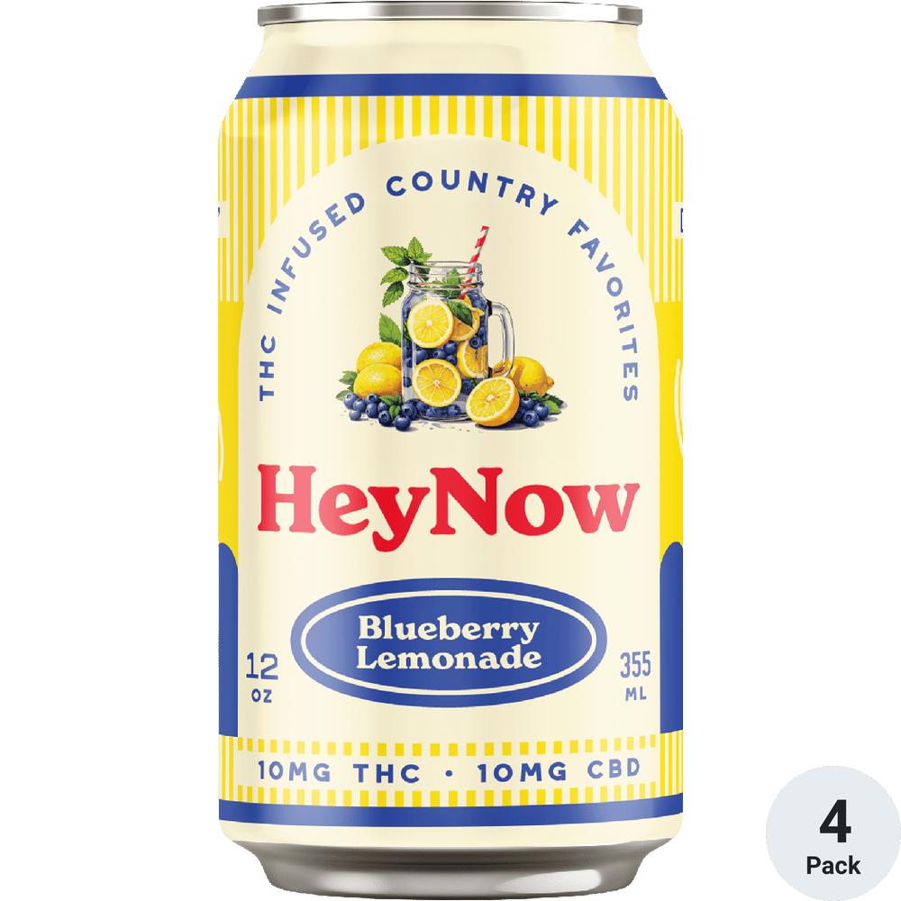 HeyNow THC 10mg Blueberry Lemonade