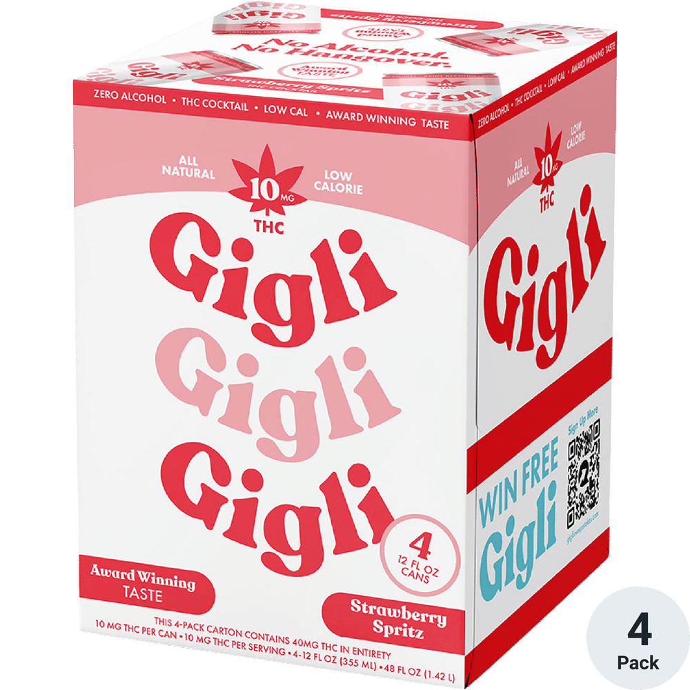 Gigli THC 10mg Strawberry Spritz