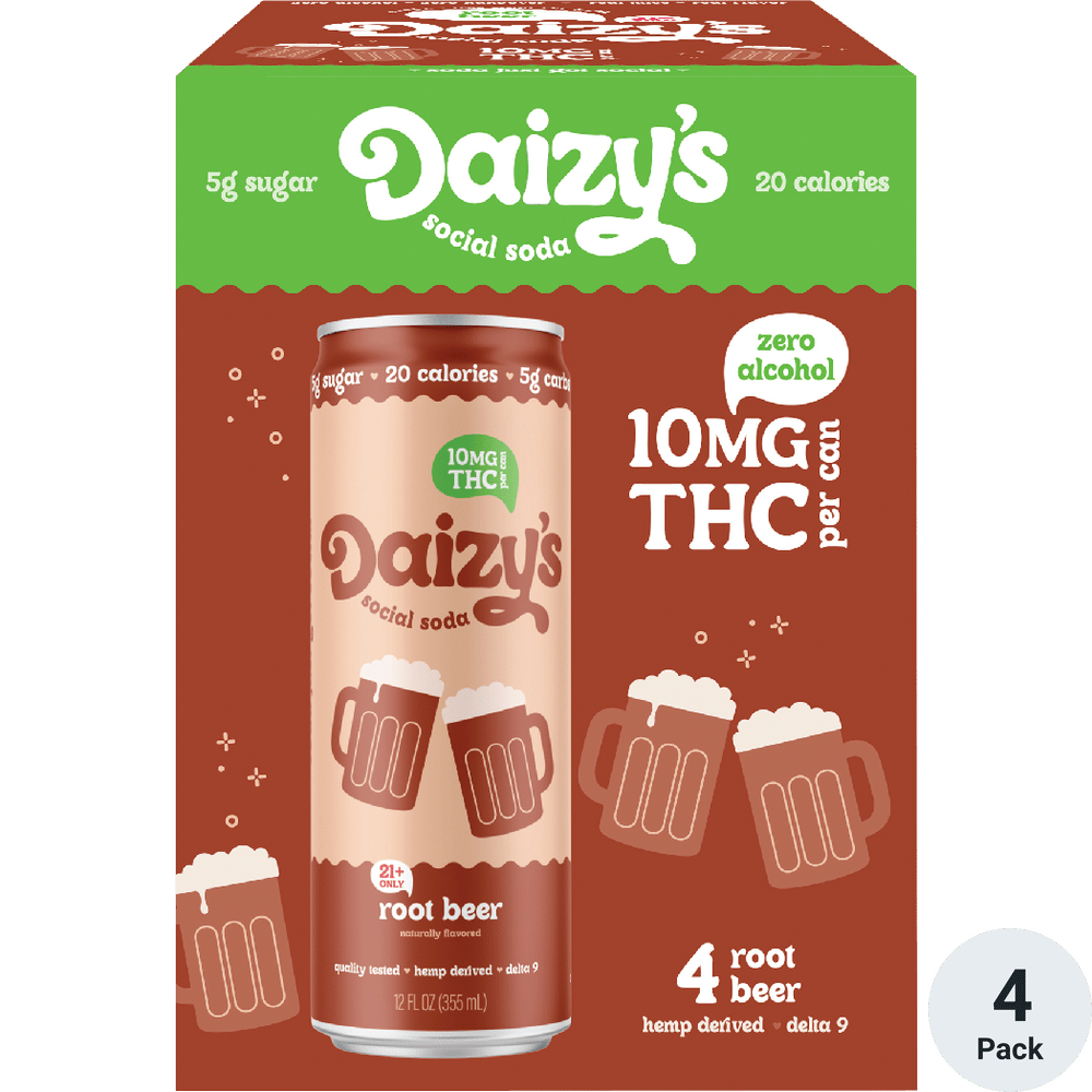 Daizy's THC 10mg Root Beer
