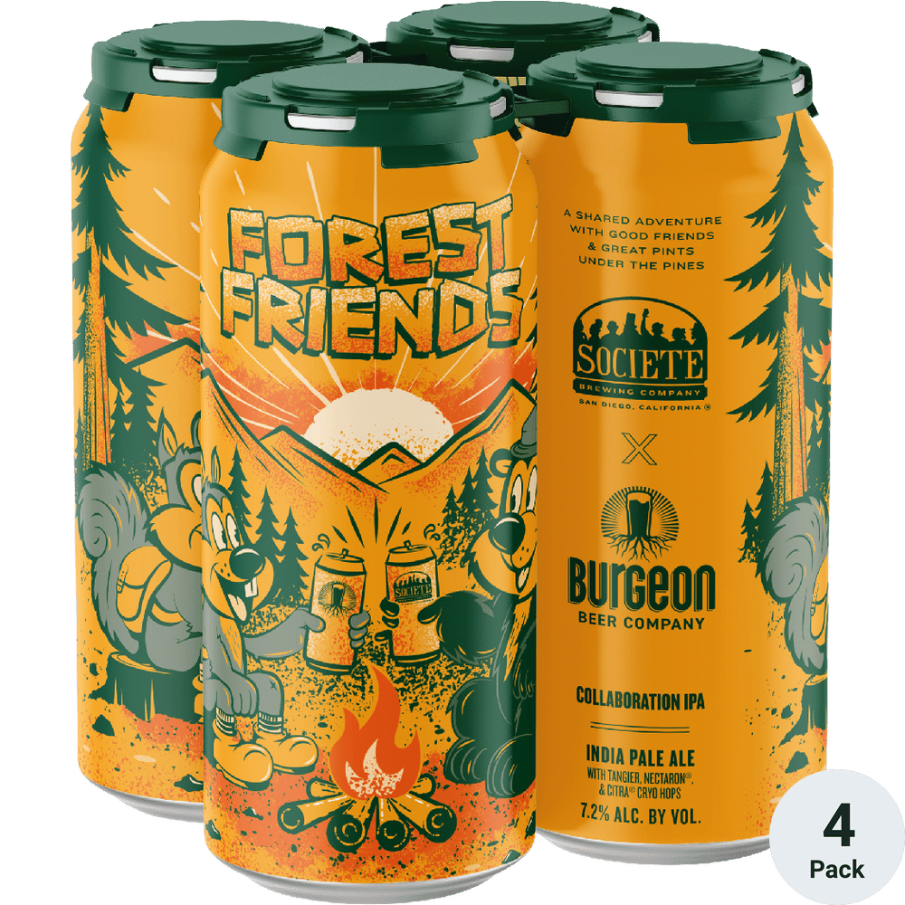 Societe / Burgeon Forest Friends IPA