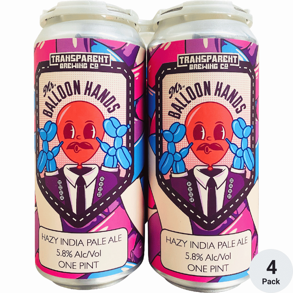 Transparent Mr. Balloon Hands