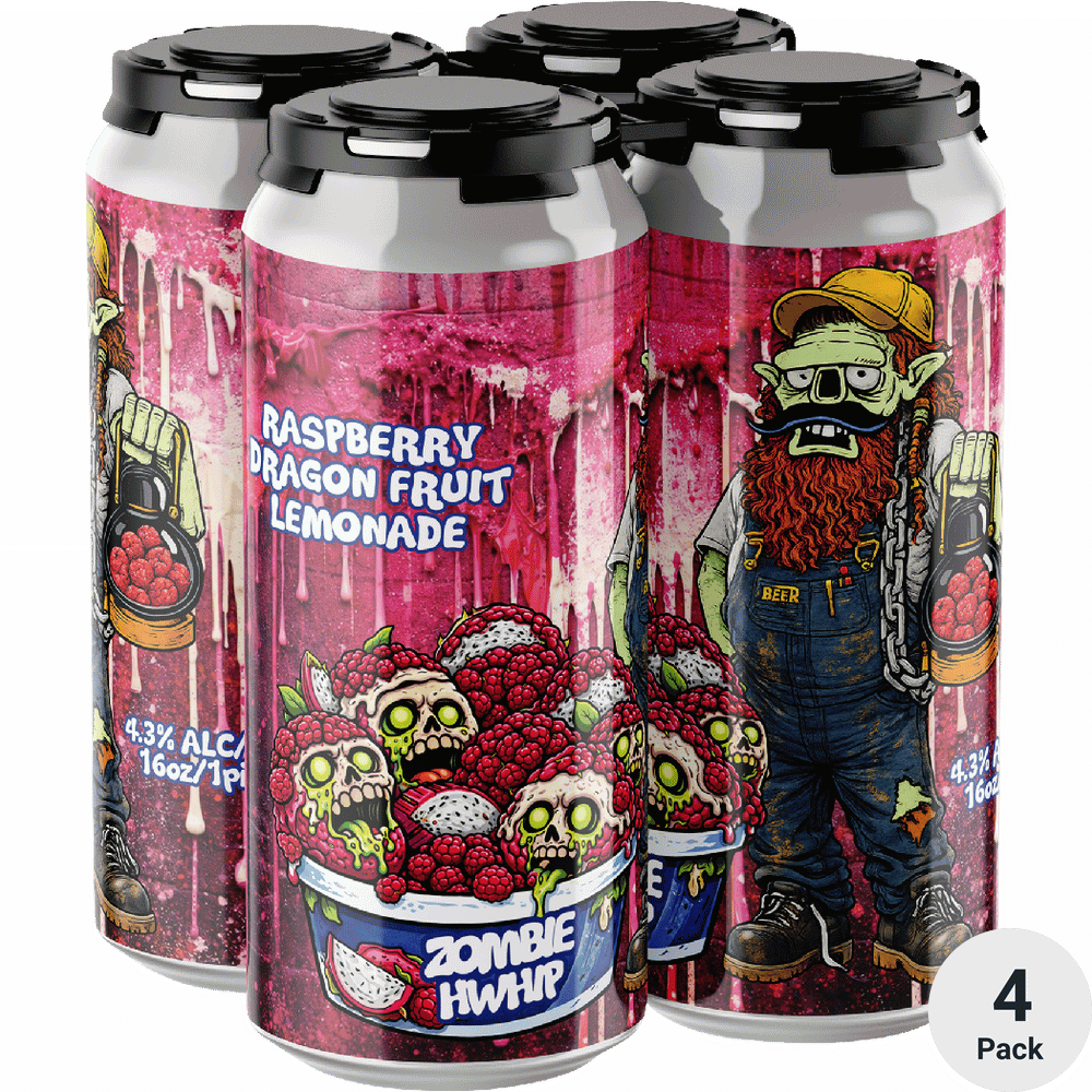Beer Zombies Zombie HWhip Raspberry Dragon Fruit Lemonade
