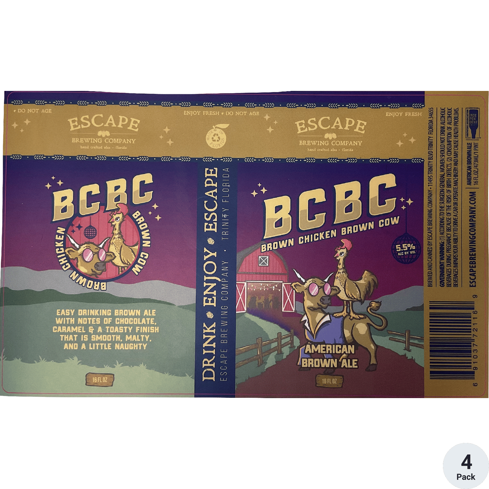 Escape BCBC Brown Ale