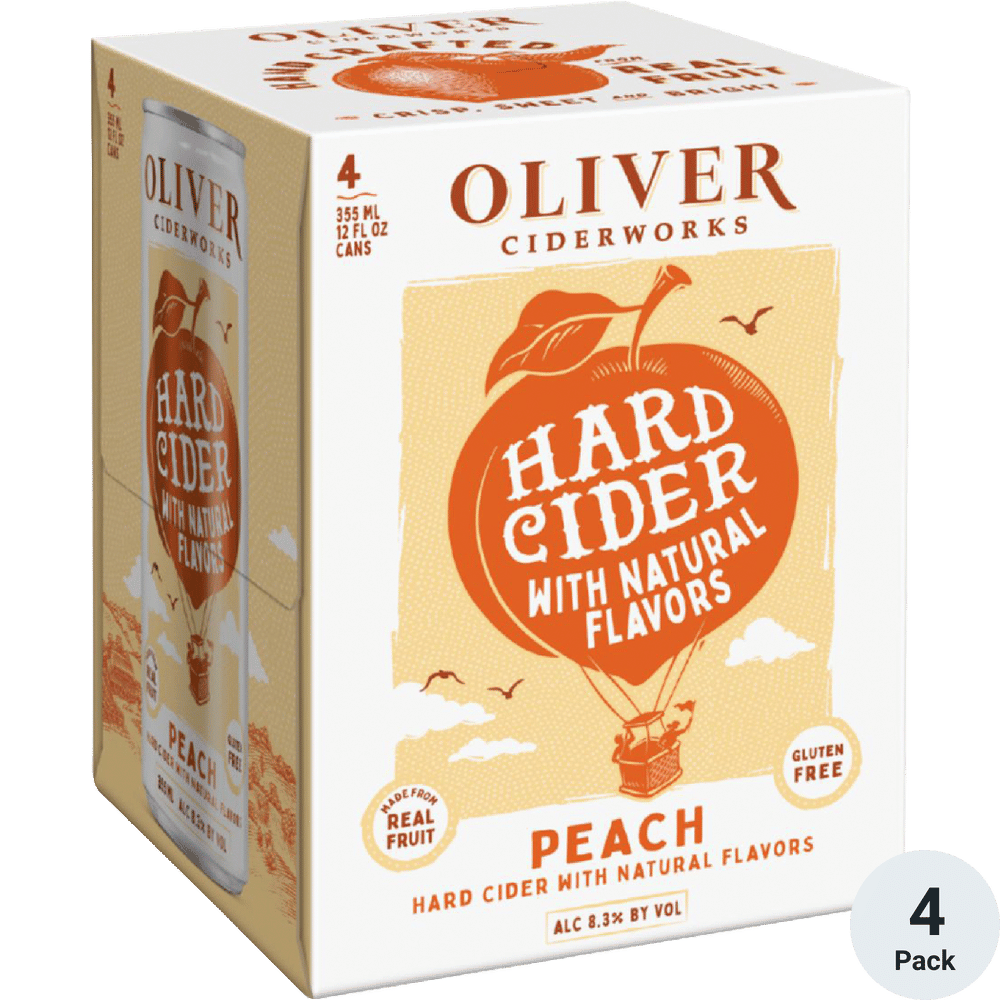 Oliver Ciderworks Peach Cider