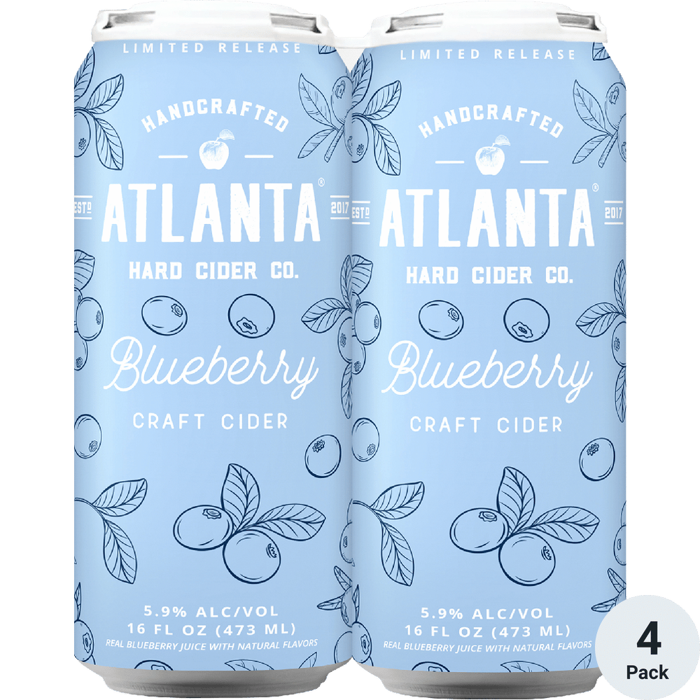 Atlanta Hard Cider Blueberry