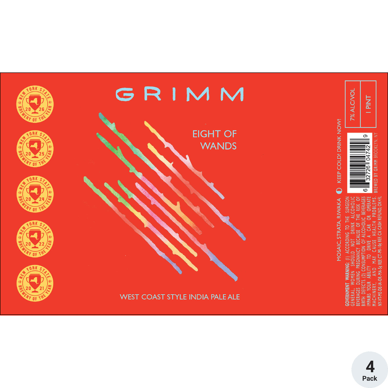 Grimm Eight of Wands