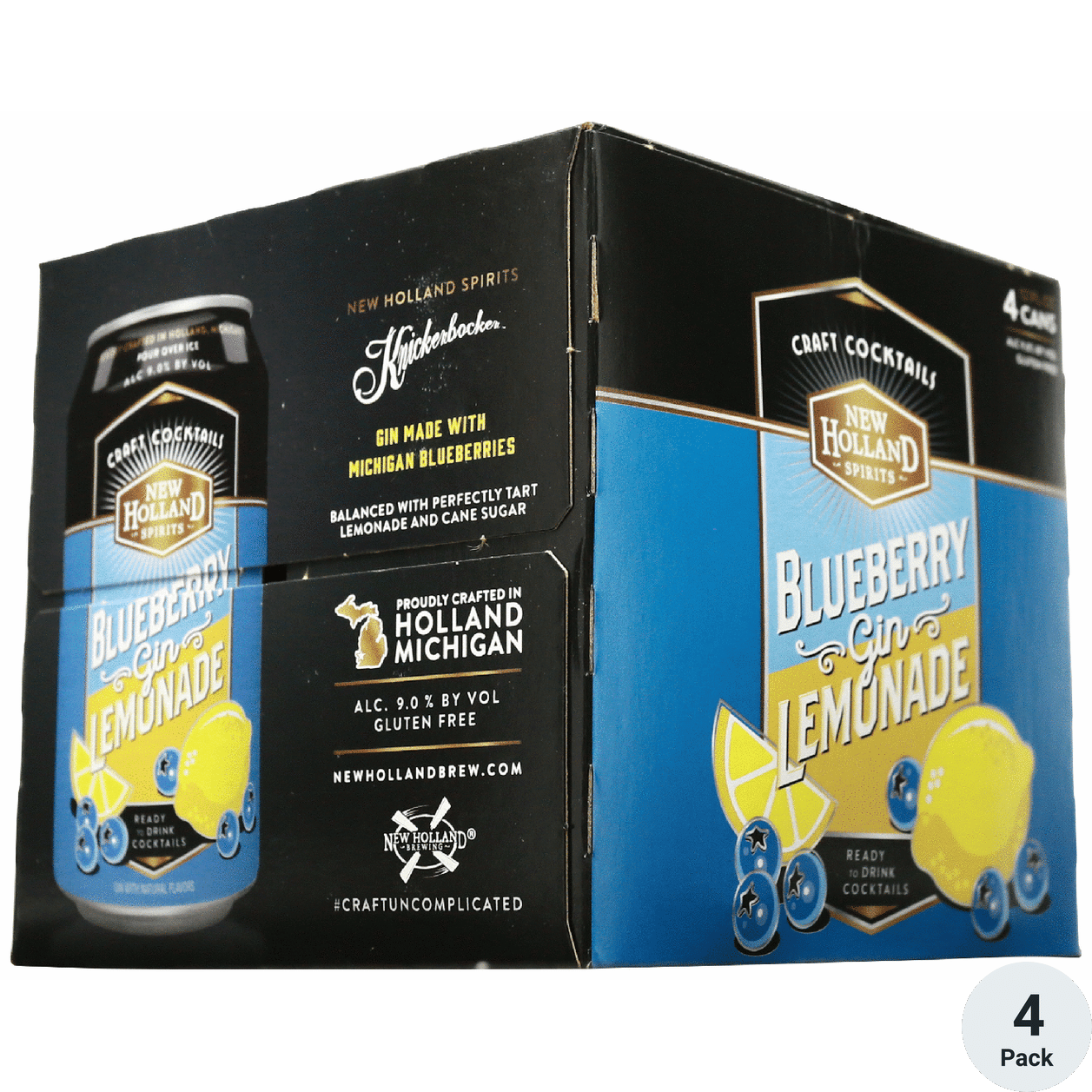 New Holland Bluebry Gin Lemonade Cocktail | Total Wine & More