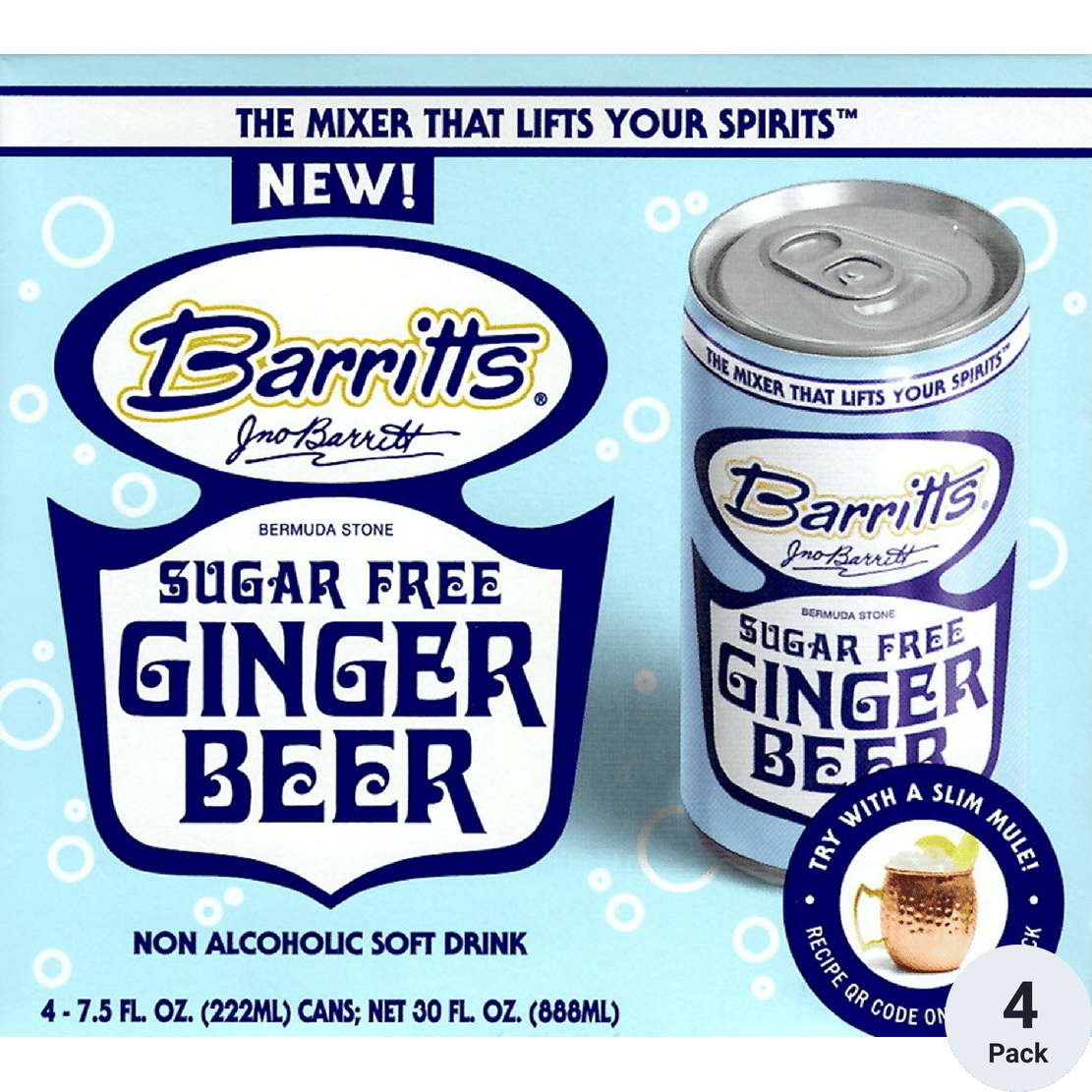 Barritts Ginger Beer Sugar Free