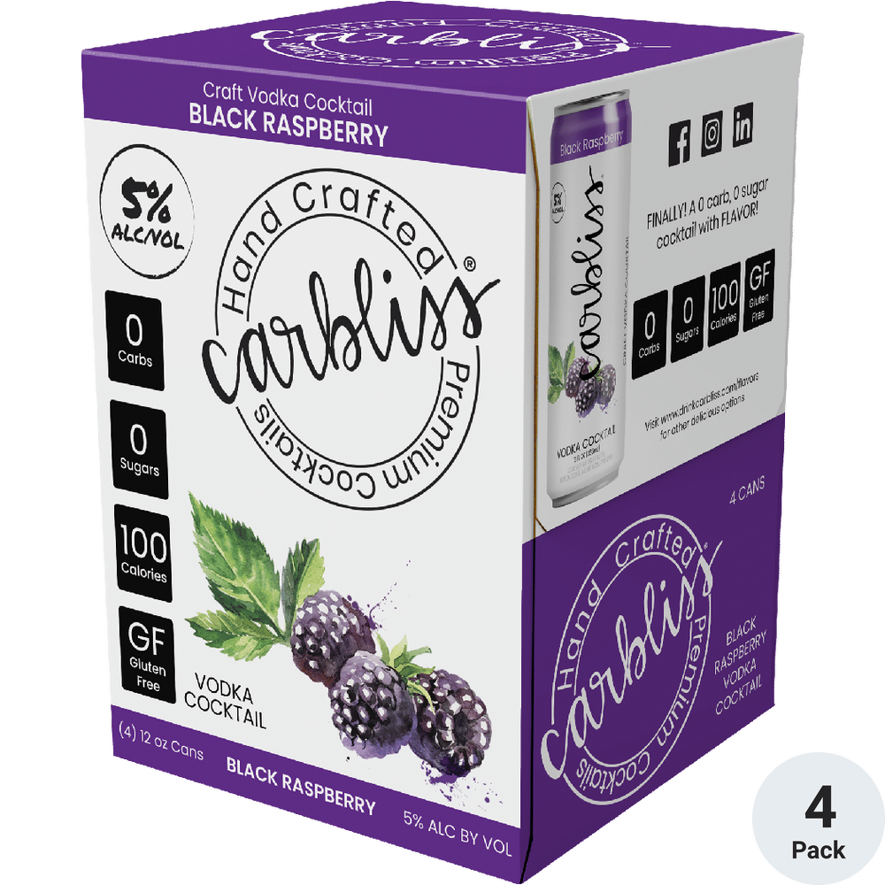 Carbliss Vodka Black Raspberry