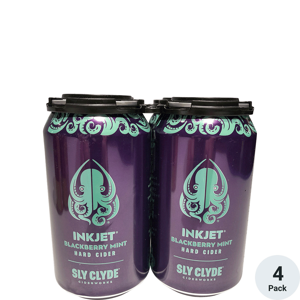 Sly Clyde Inkjet Blackberry Mint Cider