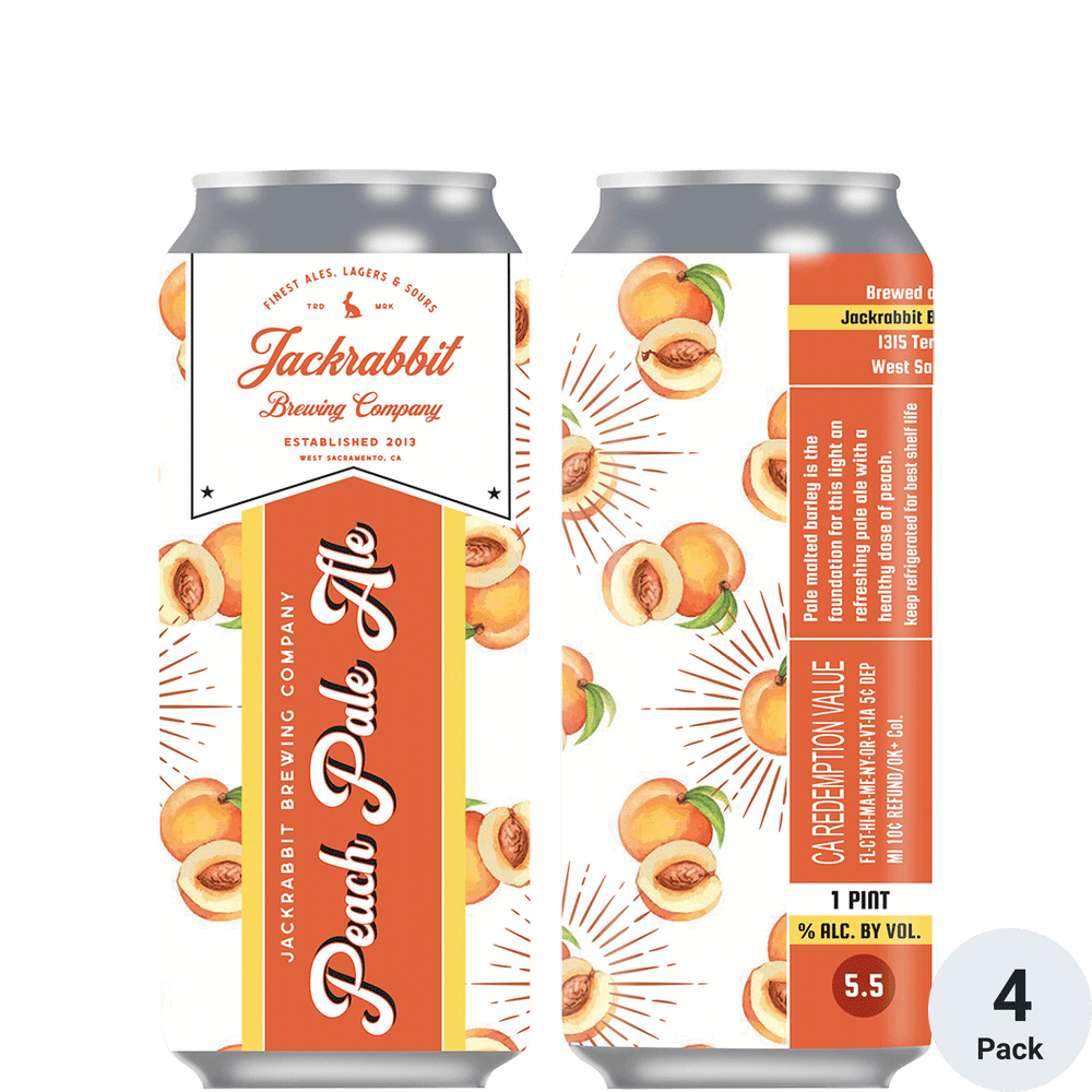 Jackrabbit Peach Pale Ale
