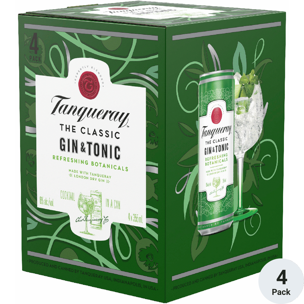 Tanqueray London Dry Gin & Tonic
