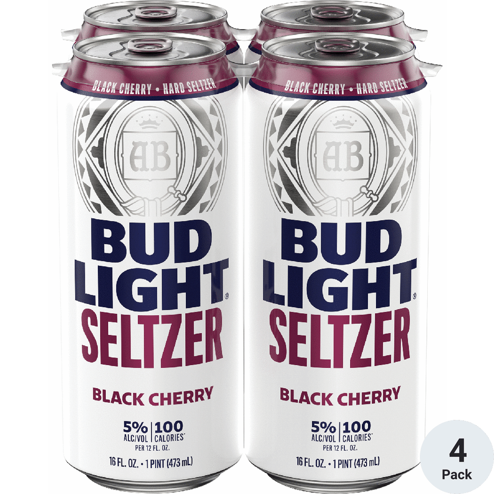 チェリーコーク&バドライト Bud Light Seltzer Flavor Burst Black Cherry | Total Wine & More