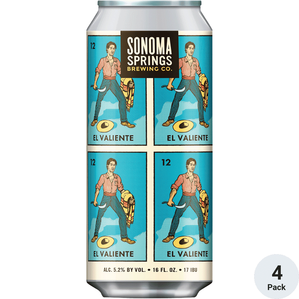 Sonoma Springs El Valiente Mexican Pilsner