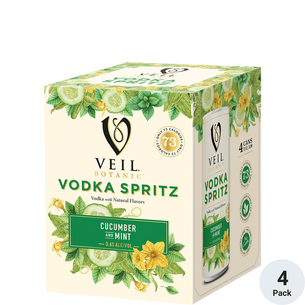 Veil Botanic Spritz Cucumber and Mint | Total Wine & More