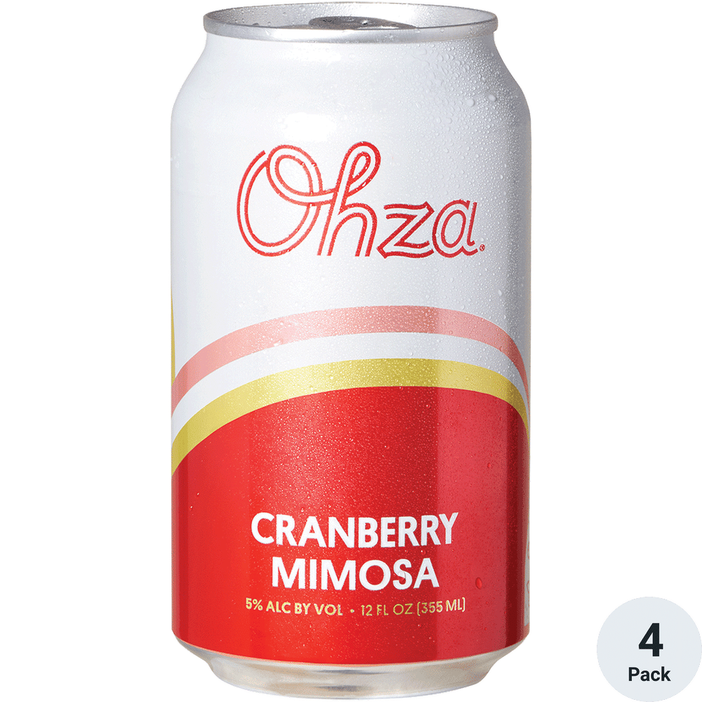 mimosa Ohza Classic Mimosa 4pk 12oz Can - Ohza – BevMo!