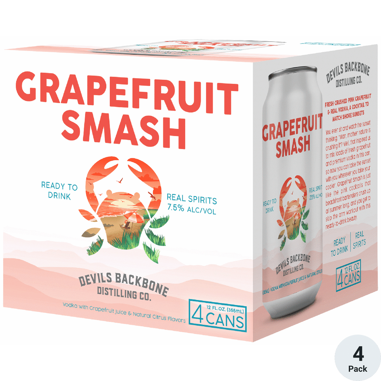 Devils Backbone Grapefruit Smash7.5 | Total Wine & More