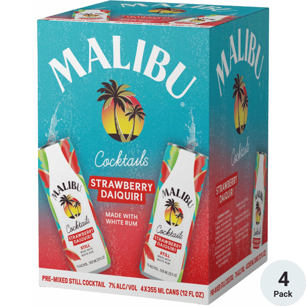 Malibu Cocktail Strawberry Daiquiri | Total Wine & More