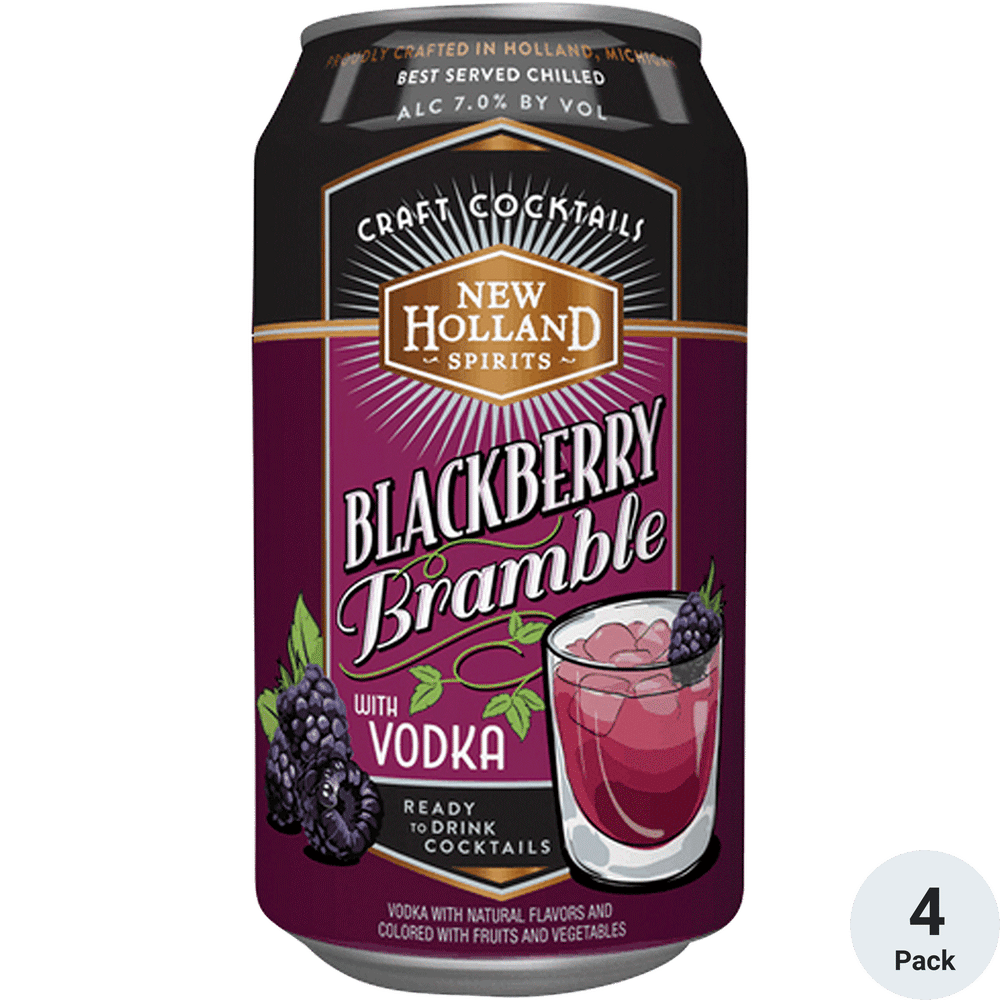 New Holland Blackberry Bramble Vodka Cocktail
