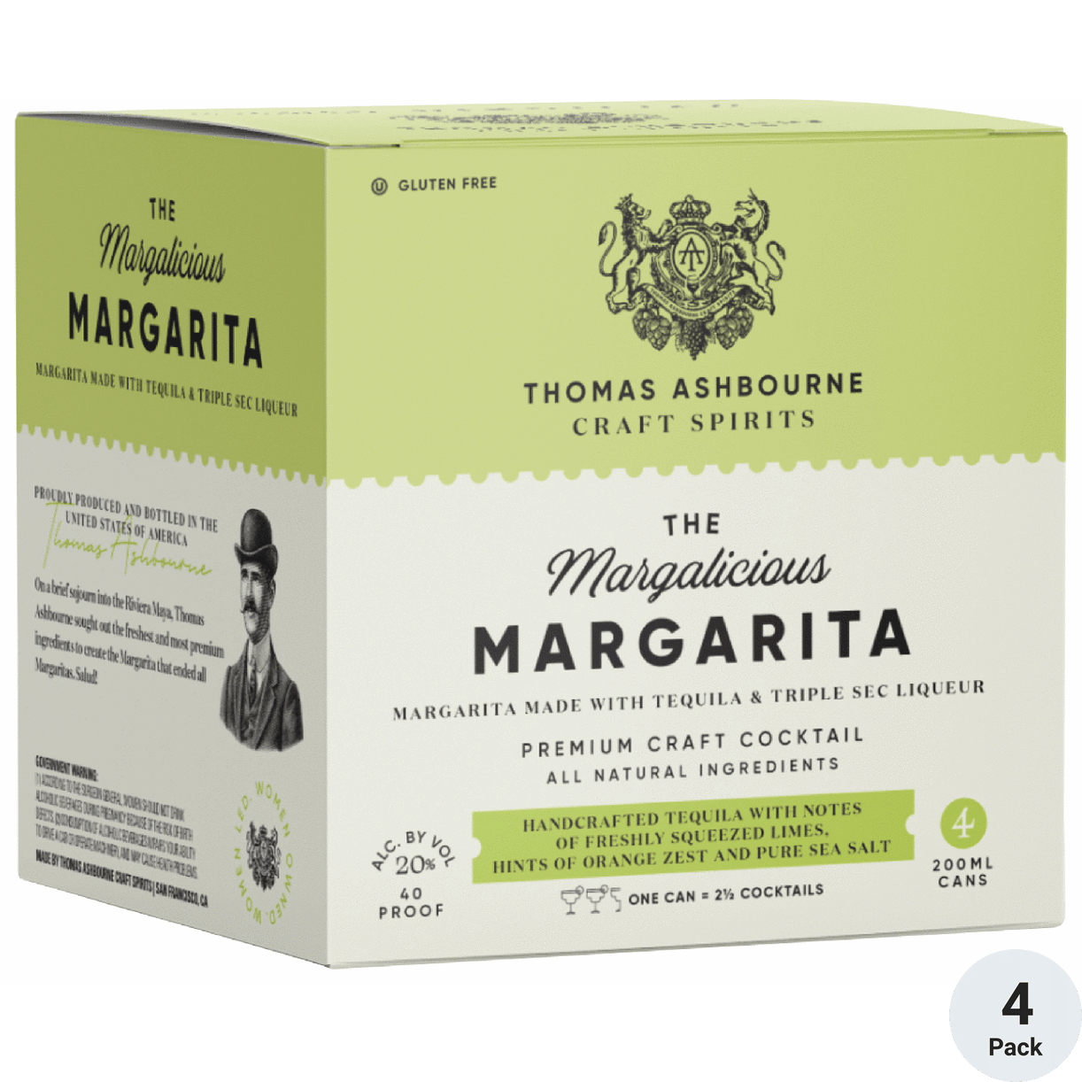 Thomas Ashbourne Craft Spirits Margarita Cocktail