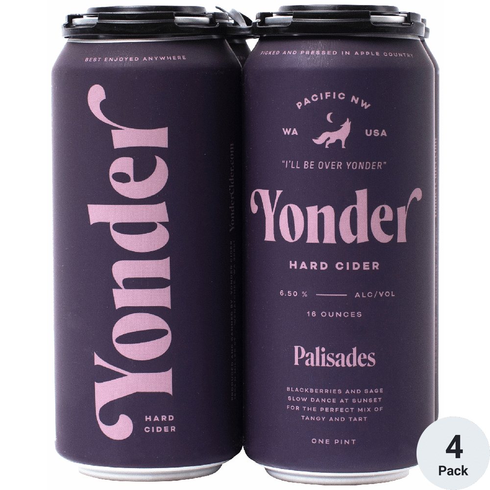 Yonder Palisades Blackberry Sage Hard Cider