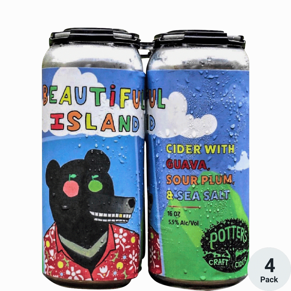 Potter's Beautiful Island Cider