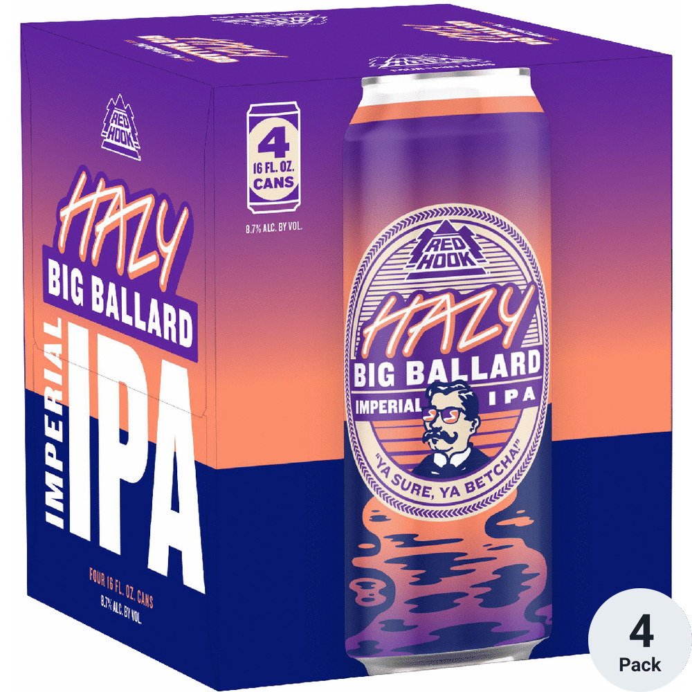 Redhook Hazy Big Ballard Imperial IPA