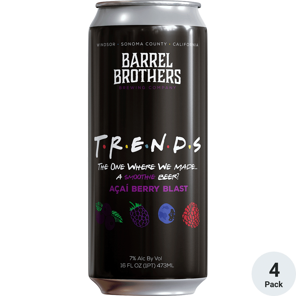 Barrel Brothers Trends Acai Berry Blast